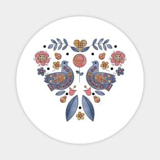 Scandinavian Folklore bird Magnet